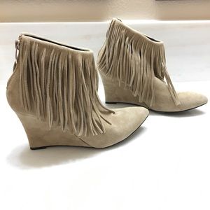 Elyse Walker | Fringe Booties 38